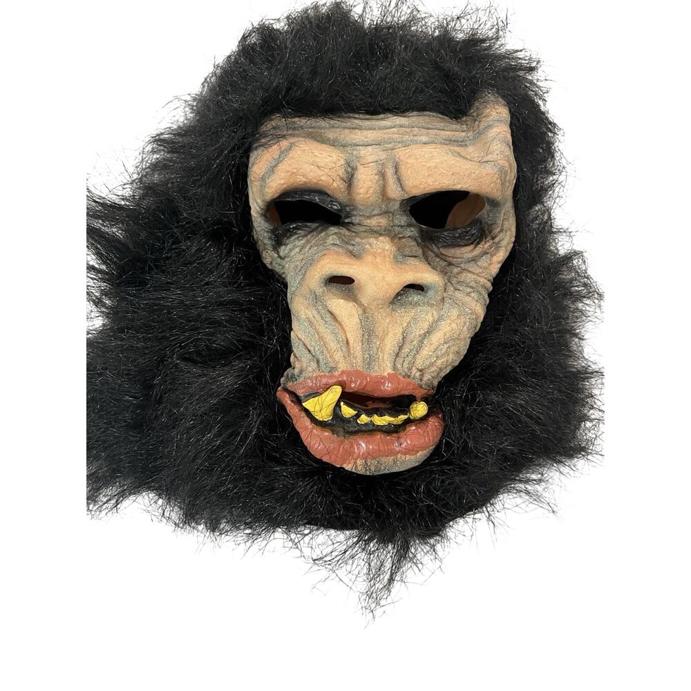 Chimpanzee Monkey Mask Halloween Costume Head Apes